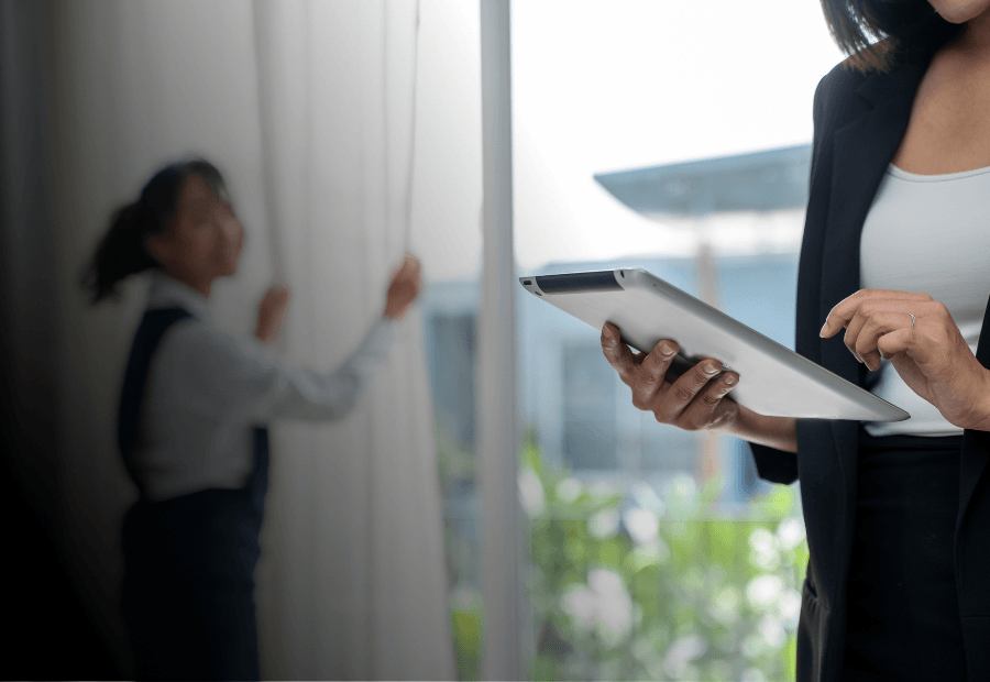 Manager using Typsy ReviewLearn to connect guest feedback and operational performance signals to measurable improvement