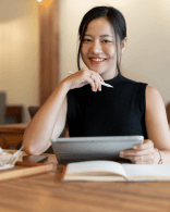 Hospitality professional using Typsy to build workplace skills